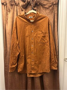 Uniqlo U Christophe Lemaire Orange Corduroy